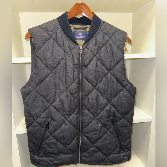 Scott & Soda - Men’s wool / cotton quilted puffer vest - Picture 1 of 3